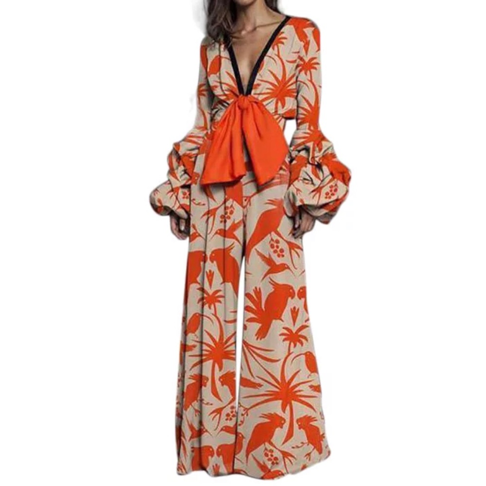 ✌🏼 70’s Retro Style Boutique Jumpsuit